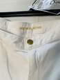 Women's White Michael Kors Cropped Jeans Size: 14 image number 1