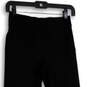 Womens Black Slash Pocket High Rise Pull-On Flared Dress Pants Size XS image number 3