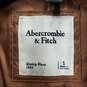 Abercrombie & Fitch Women Brown Faux Fur Coat S NWT image number 3