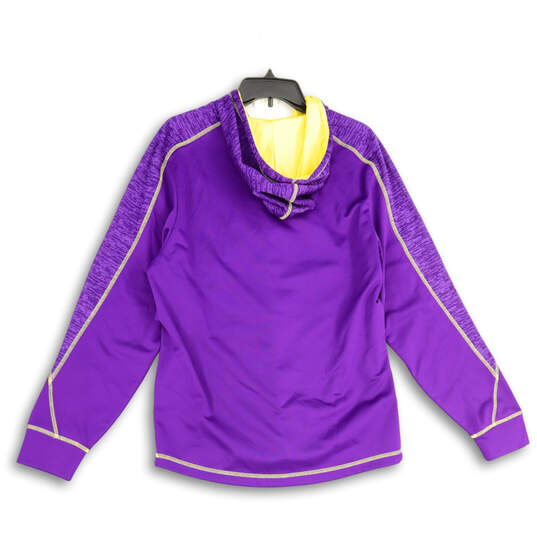NWT Mens Purple Minnesota Vikings Long Sleeve Pullover Hoodie Size Medium image number 2