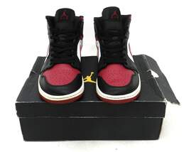 Jordan 1 Mid Bred Toe Men's Shoe Size 11.5