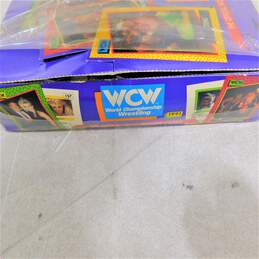 Vintage 1991 Impel WCW World Championship Wrestling Trading Cards Box alternative image