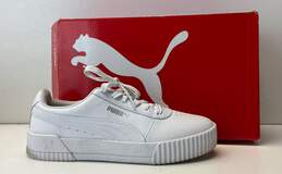 Puma Carina L White Casual Sneakers Women's Size 7.5