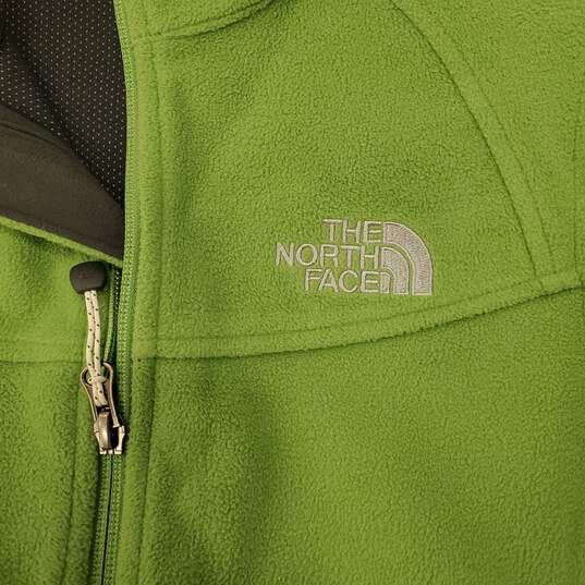The North Face Women Green Fleece Vest M image number 4
