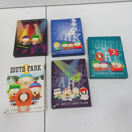 Bundle of 5 Assorted South Park Season Box Sets image number 1