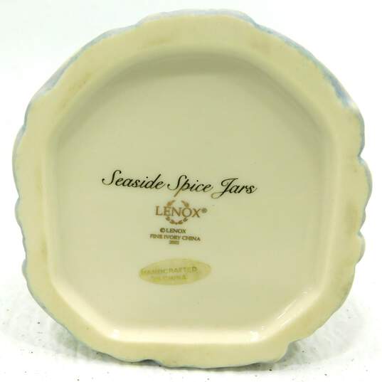 2002 Lenox Lighthouse Seaside Spice Jar Fine Ivory China Onion image number 4
