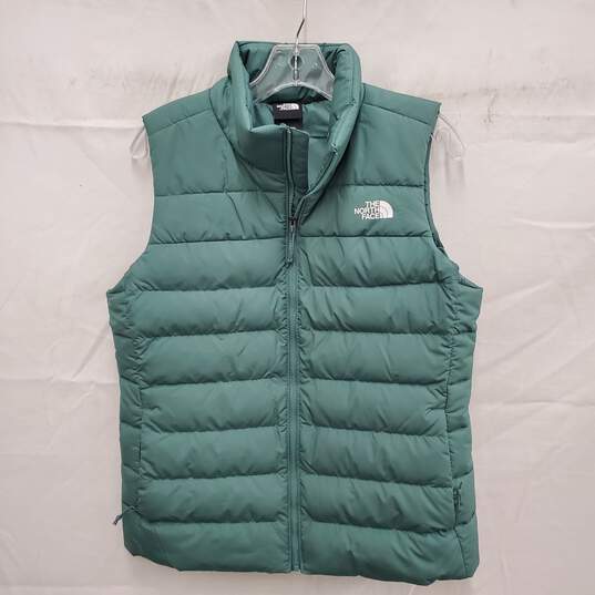 The North Face WM's Pale Green Aconcagua Puffer Vest Size MM image number 1