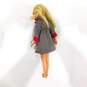 Vntg 1960s Mattel Barbie Skipper Doll Blonde Hair Straight Leg W/ Pnk Barbie Case image number 3