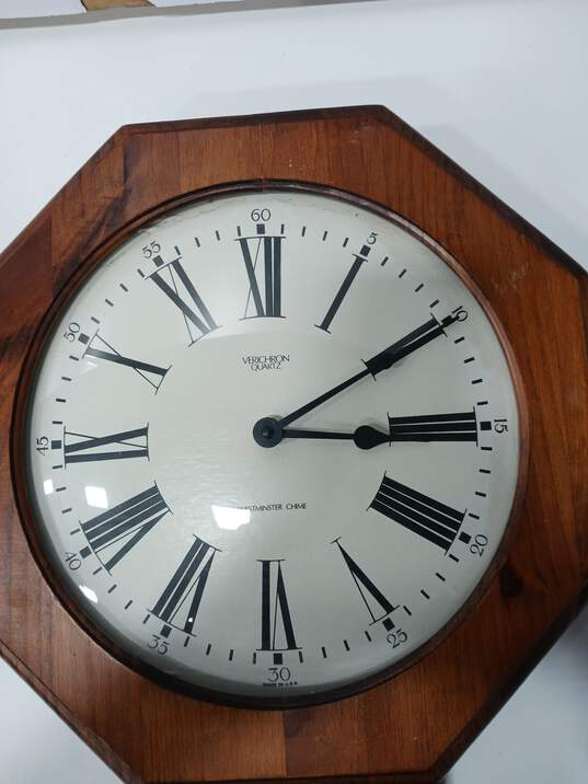 Westminster Chime Hanging Wall Clock image number 2