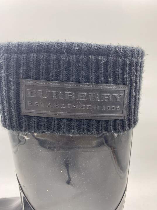 Burberry Black Snow Boot Boot Women 7.5 image number 3