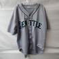 Russel Athletic Seattle Mariners Gray Jersey Size 48 image number 1