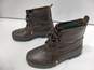 Men's Brown Leather Boots Size image number 3