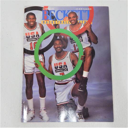 Dream Team July 1992 Beckett Magazine Jordan Magic Barkley image number 1