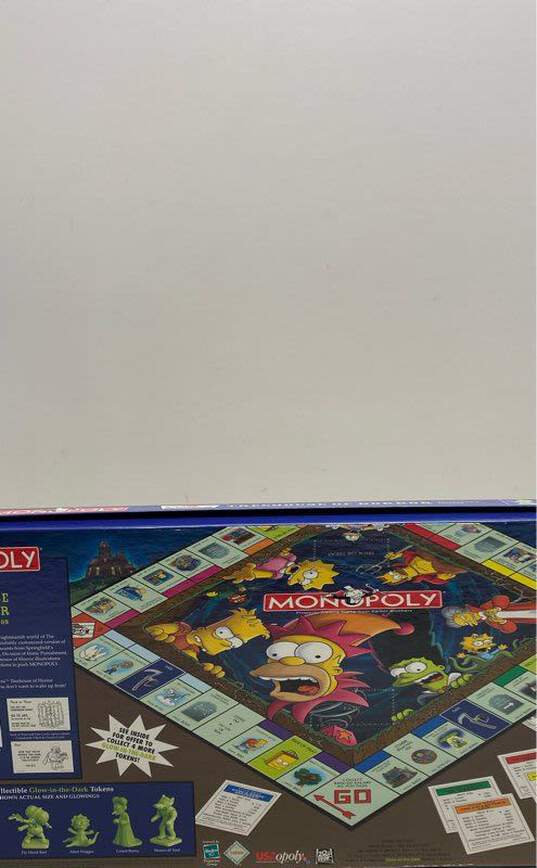 Parker Brothers The Simpsons Monopoly Board Game Treehouse Of Horror image number 2