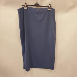 Express Women Blue Pencil Skirt XL NWT