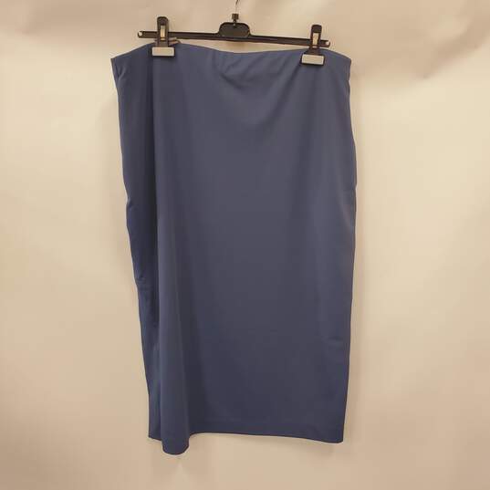 Express Women Blue Pencil Skirt XL NWT image number 1
