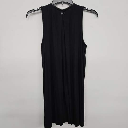 Black Zipper Dress image number 2