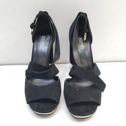 Michael Kors Valerie Platform Sandals Black 6 alternative image