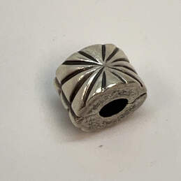 Designer Pandora 925 ALE Sterling Silver Sunburst Spacer Clip Bead Charm alternative image