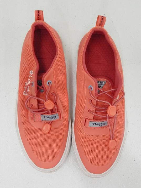 Columbia PFG Orange Athletic Shoes 7.5 image number 2