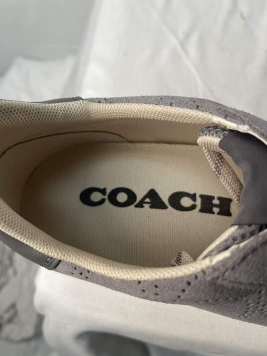 Certified Authentic Coach Steel Gray Sneakers 8.5D image number 6