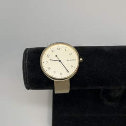 Designer Skagen SKW2625 Gold-Tone Stainless Steel Round Analog Wristwatch