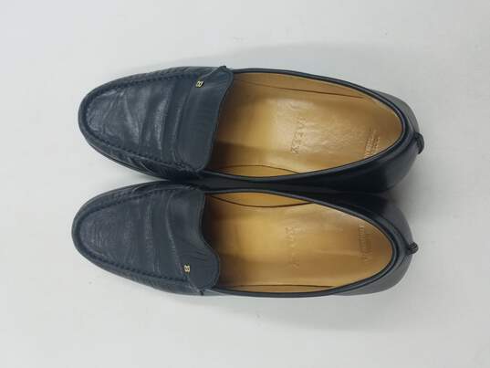 Bally B Black Loafers W 6.5M COA image number 6
