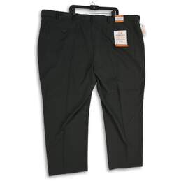 NWT Van Heusen Mens Gray Stretch Premium Flex Waistband Dress Pants Size 54x30 alternative image