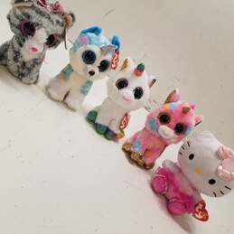 Ty Beanie Babies Bundle Lot of 5 Boos Hello Kitty
