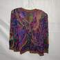 Precious Moments Pure Silk Sequin Jacket Size S image number 2