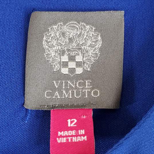 Vince Camuto Women Blue Dress Sz 12 image number 3