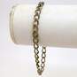 Artisan Sterling Silver Quartz Rolo Cable Chain Jewelry 33.8g image number 4