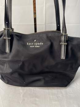 Certified Authentic Kate Spade Black Nylon Shoulder Handbag