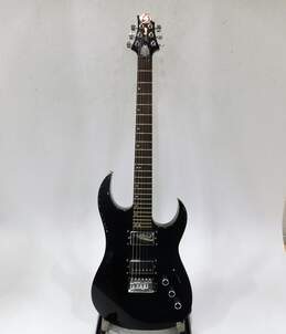 Samick Brand Greg Bennet Design Interceptor Model Black Electric Guitar w/ Soft Gig Bag