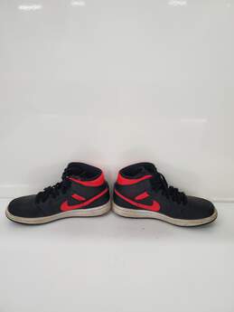 Nike Air Jordan 1 Mid Black / Siren Pink women Shoes Size-7.5 used alternative image