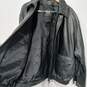 Jos A Bank Men's Black Leather Jacket Size XXL image number 3