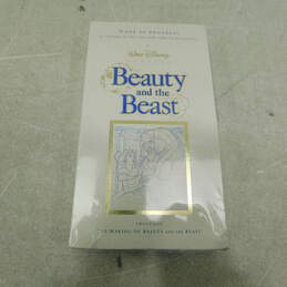 Walt Disney Classic Beauty and the Beast WORK IN PROGRESS VHS - New Sealed alternative image