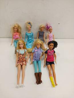 7 Barbie Dolls Collection Bundle