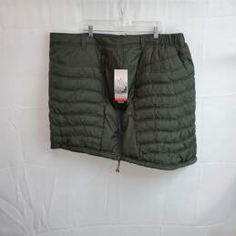 Pulse Hunter Green Puffer Skirt WM Size 4XL NWT
