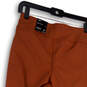 NWT Womens Browm Flat Front Elastic Waist Pull-On Capri Leggings Size 2 image number 4