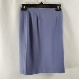 Linda Allen Ellen Tracy Women Blue Skirt Sz 2