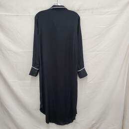 NWT Chico's WM's Black Label Button Down Dress Size 1 alternative image