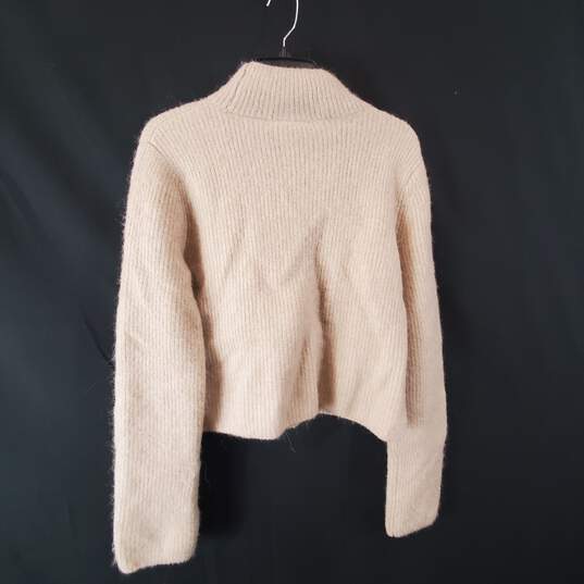 Los Angeles Atelier Women Tan Sweater Sz S Nwt image number 4