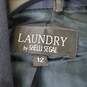 Laundry Blue 2 Pc Jacket & Skirt Suit Set Sz 12/8 NWT image number 4