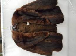 Unbranded Brown Mink Fur Shawl WM O/S