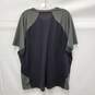 The North Face MN's Heathered Gray & Black 2 Tone Ventilated T-Shirt Size M image number 2