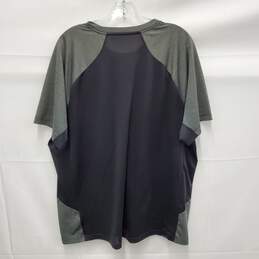 The North Face MN's Heathered Gray & Black 2 Tone Ventilated T-Shirt Size M alternative image