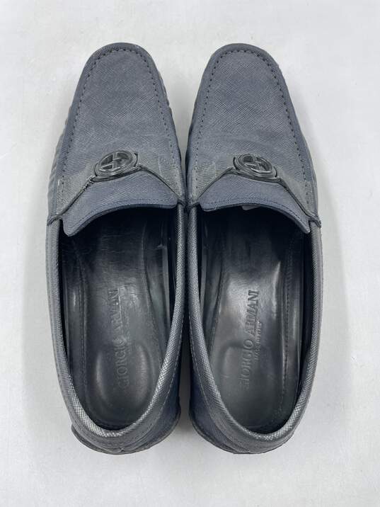 Authentic Giorgio Armani Driving Loafers M 10 image number 6