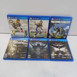 Lot of 6 PlayStation 4 Games alternative image