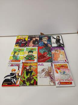 12PC Assorted Manga Graphic Novel Book Bundle